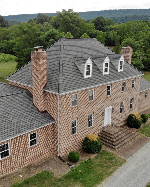 Luxury craftsman home with brand new asphalt shingle roof